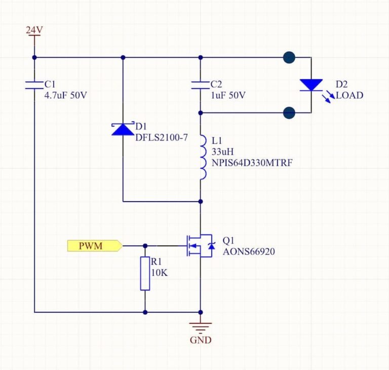 Buck converter circuit