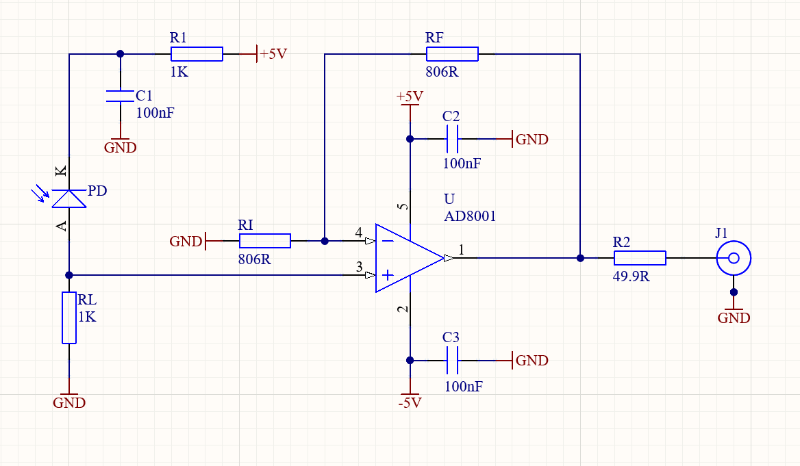 Photodiode circuit