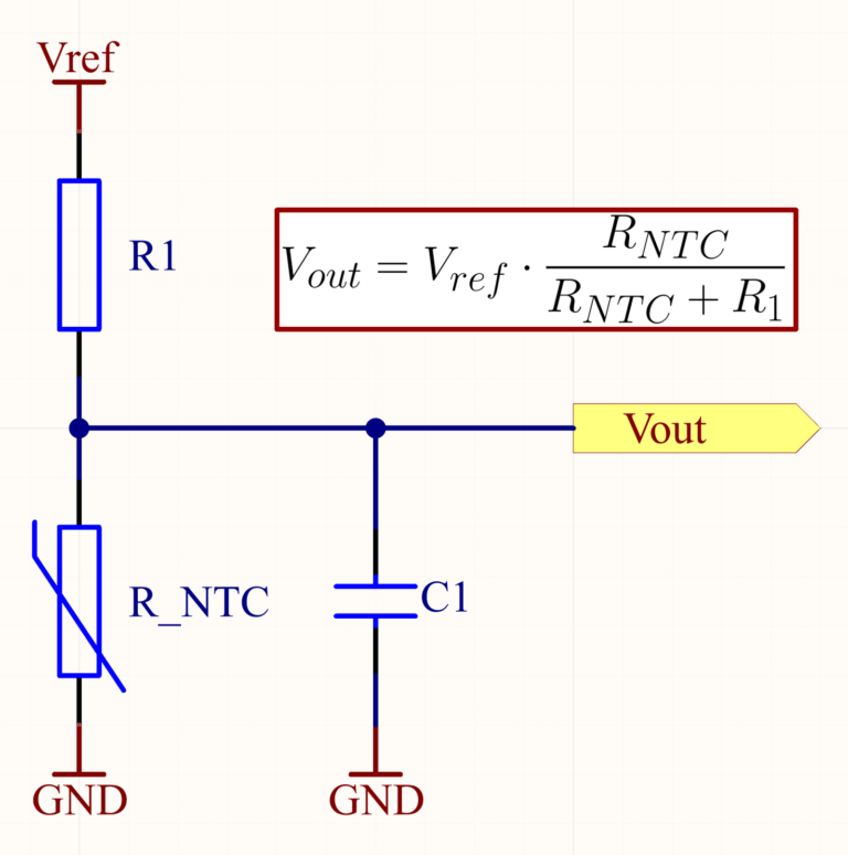 NTC Thermistor Circuit